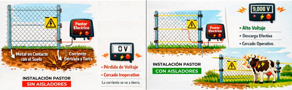 por qu&eacute; no se puede electrificar un vallado met&aacute;lico con pastor el&eacute;ctrico