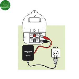 Adaptador Red Eléctrica modelos Zako e Impacto para pastor eléctrico