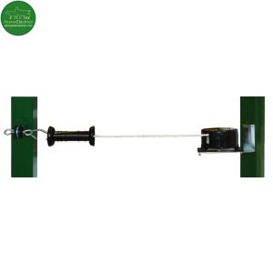 Kit puerta hilo 6 mm enrollable cercado eléctrico