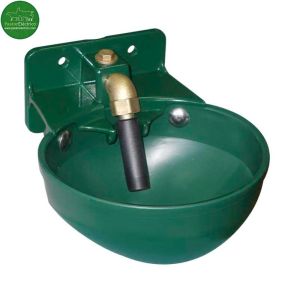 bebedero modelo B40 plástico resistente color verde. 