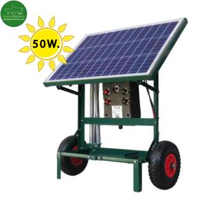 Pastor Eléctrico Zarpazo solar móvil placa 50W