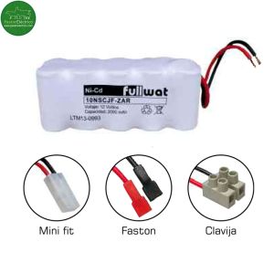 Batería Recargable 12 V. 2 A/h para PastorElectrico Triunfo R-10 Solar (PA116)