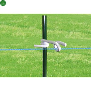 Isolador Z-10 rabo-porco diâmetro 19mm. Saco 25 unidades