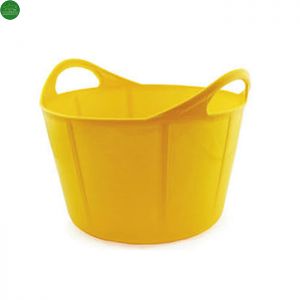 Cubo flexible AMARILLO capacidad 17 litros