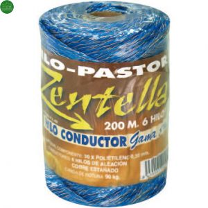 Fil conducteur bleu extra 6 fils 