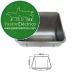 Comedero rectangular de 16 litros 445 x 310 mm pastor eléctrico