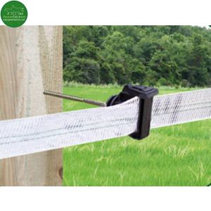Aislador Z-72 tirafondo separador varilla metálica 10 cms-madera cercado eléctrico