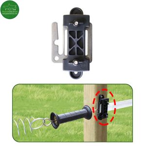 Aislador Z-17 final cierre y puerta para cinta-madera cercado eléctrico