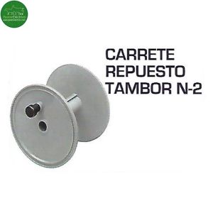 Carrete Repuesto Tambor N-2 recogedor hilo conductor cercado electrico