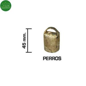 Cencerro para perros tamaño 4,5 cm número 7 pastor eléctrico