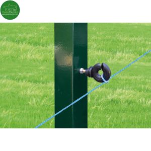 Aislador Z-14 tornillo M-6-metal. Bolsa 25 unidades cercado eléctrico