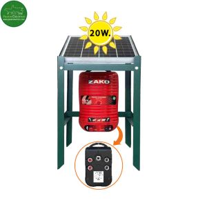 Pastor Eléctrico Zako solar 20W