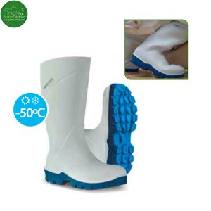 botas Noramax alimentaria PU blancas