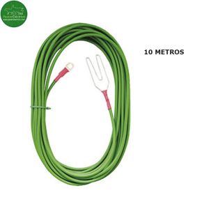 Salida línea aislante alta tensión, 10m cable cercado eléctrico