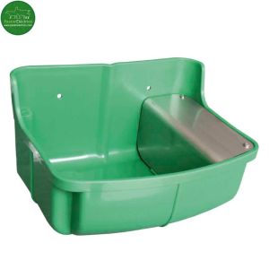 bebedero de plástico modelo B65 para animales. toma inferior para caudal constante