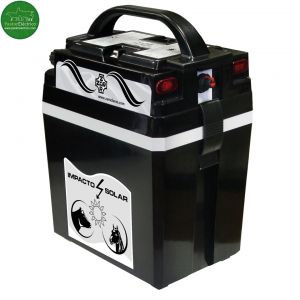 Pastor eléctrico Impacto-Recargable con batería 12 V y cargador