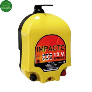 Pastor eléctrico Impacto 12 V a batería exterior o adaptador red
